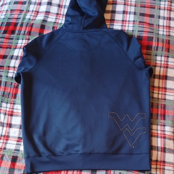Nike West Virginia Hoodie with Yellow Accents - Picture 6 of 7